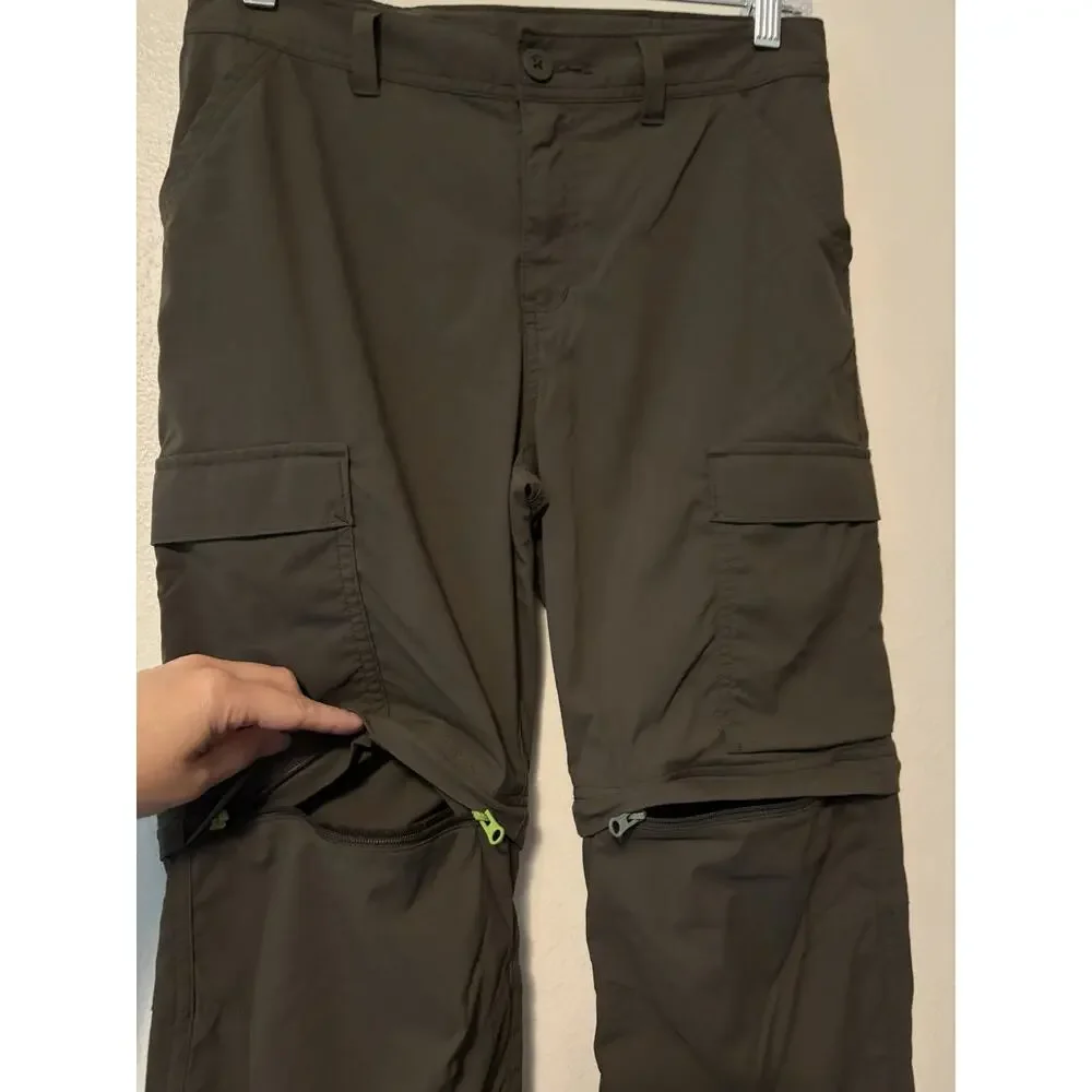 REI Co-op Kids Sahara Convertible Cargo Pants Large 14-16 Hiking Camping 184478